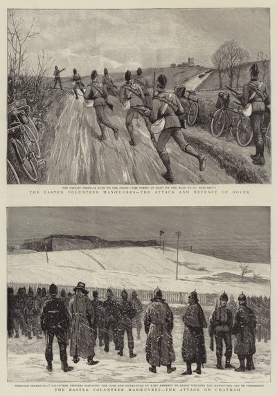De paasvrijwilligersmanoeuvres door Charles J. Staniland